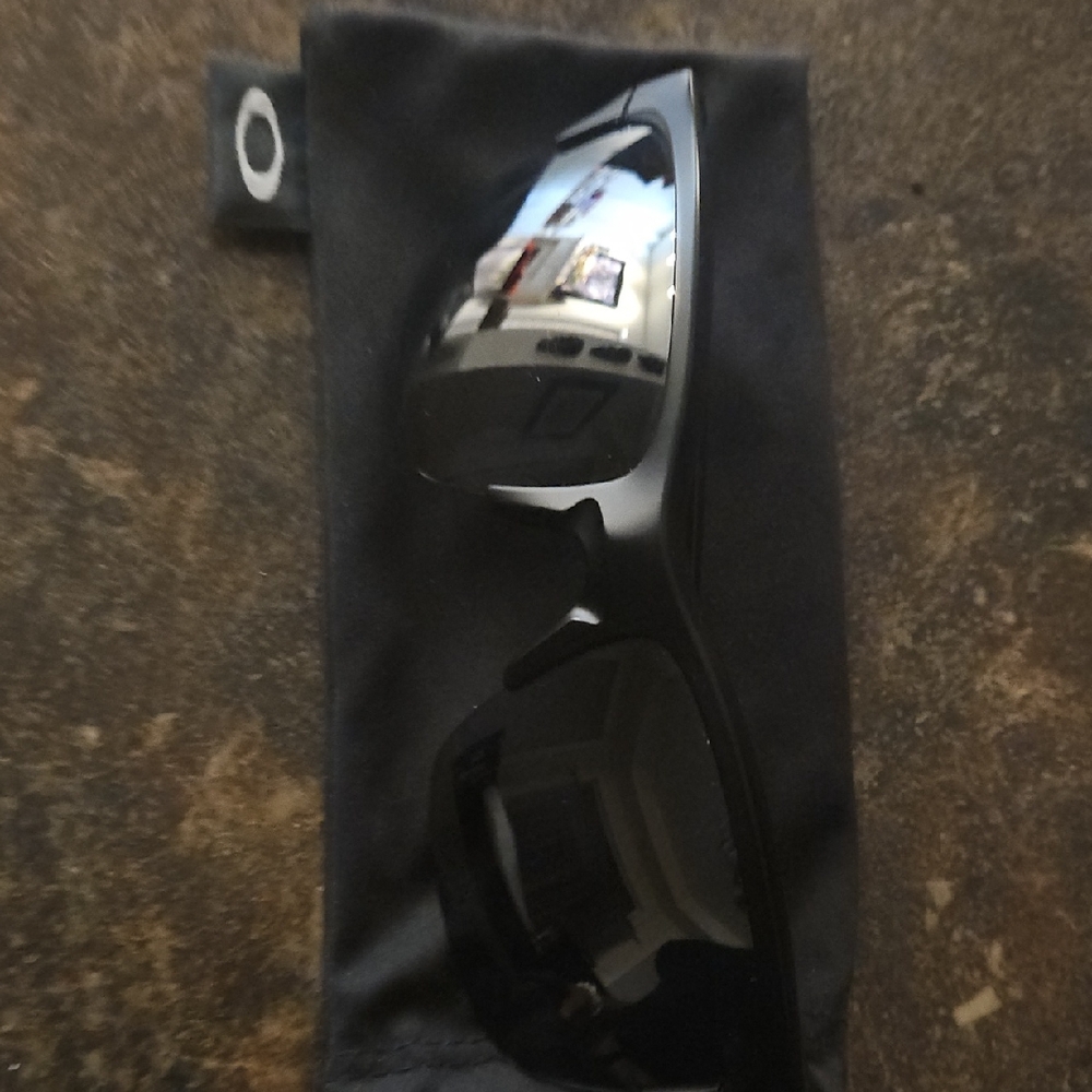 Oakley Glossy Black Sunglasses